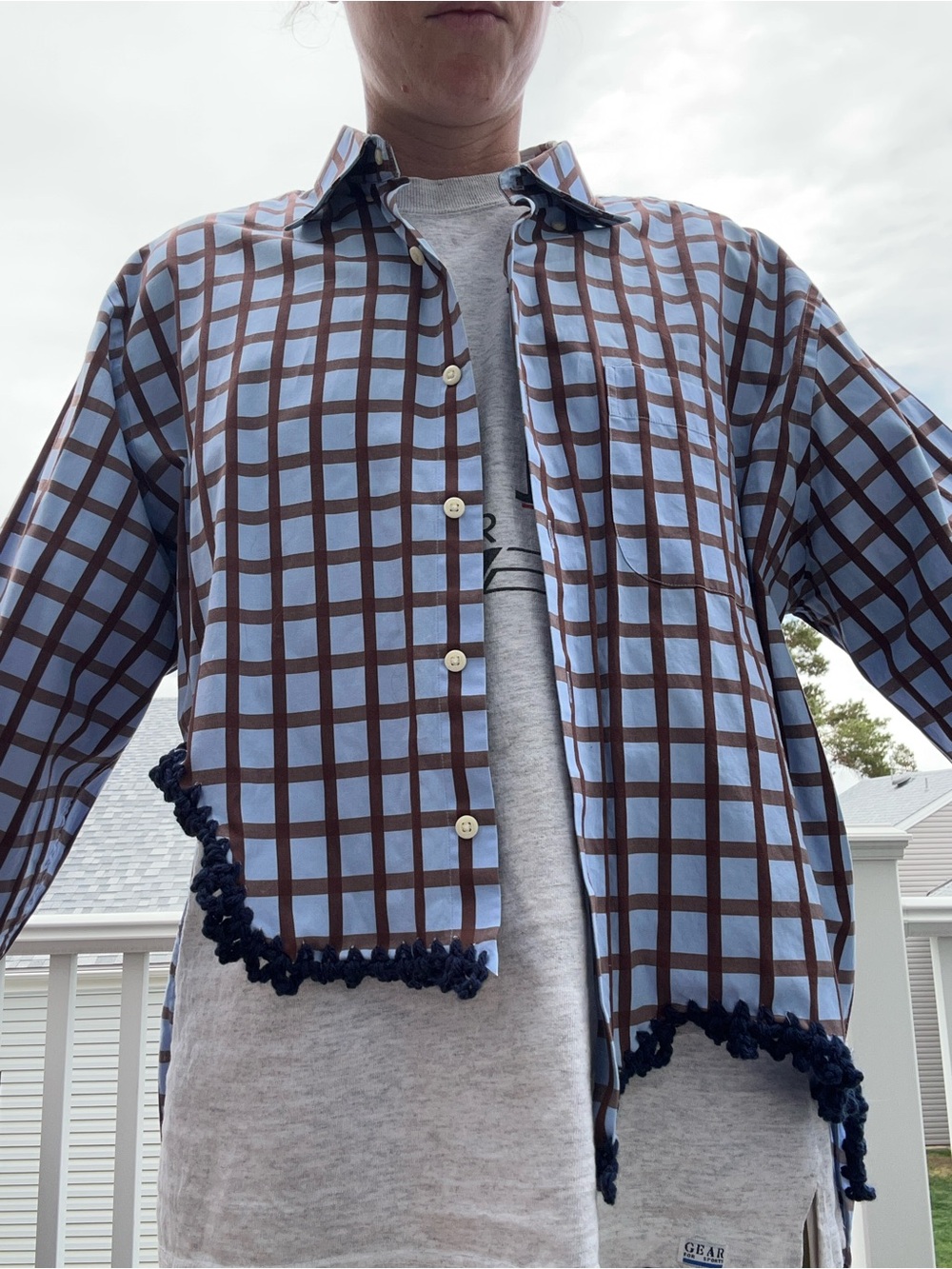 Upcycled‎ button down
